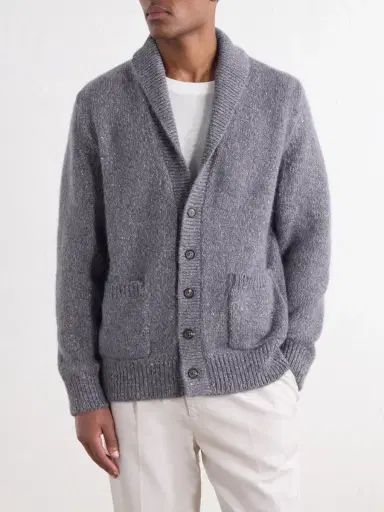 ELEVENTY Wool-Blend Cardigan - Men | Thumbnail 3