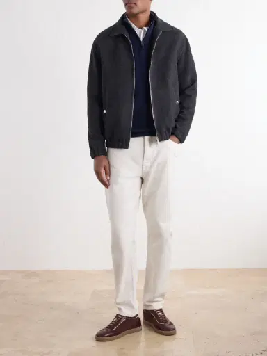 ELEVENTY Wool Bomber Jacket - Men | Thumbnail 2 ELEVENTY Wool Bomber Jacket - Men | Thumbnail 2