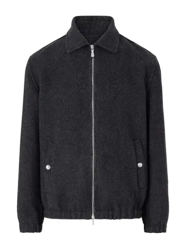 ELEVENTY Wool Bomber Jacket - Men | Thumbnail 1 ELEVENTY Wool Bomber Jacket - Men | Thumbnail 1