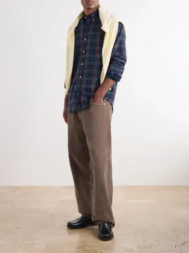 Polo Ralph Lauren Logo-Embroidered Checked Cotton Shirt - Men | Thumbnail 2