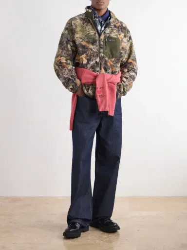 Polo Ralph Lauren Camouflage-Print Fleece Jacket - Men | Thumbnail 2