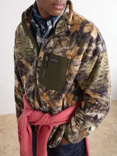Polo Ralph Lauren Camouflage-Print Fleece Jacket - Men | Thumbnail 5