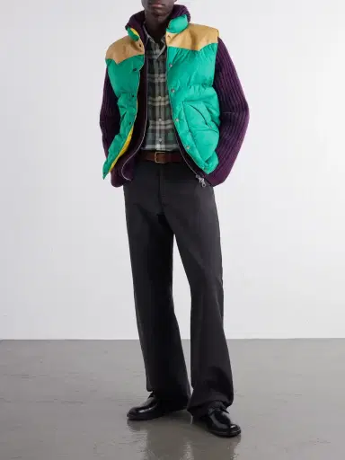 Polo Ralph Lauren Leather-Trimmed Ripstop Gilet - Men | Thumbnail 2