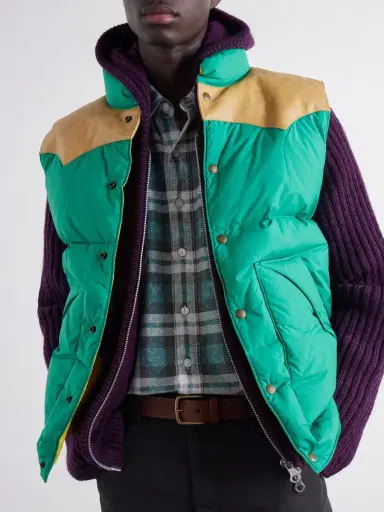 Polo Ralph Lauren Leather-Trimmed Ripstop Gilet - Men | Thumbnail 5