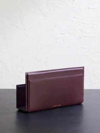 Ralph Lauren Home Brennan Leather Letter Rack Organiser - Men | Thumbnail 3 Ralph Lauren Home Brennan Leather Letter Rack Organiser - Men | Thumbnail 3