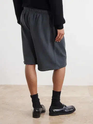 Willy Chavarria Straight-Leg Printed Cotton-Jersey Shorts - Men | Thumbnail 4 Willy Chavarria Straight-Leg Printed Cotton-Jersey Shorts - Men | Thumbnail 4