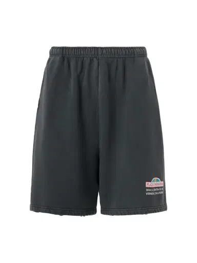 Willy Chavarria Straight-Leg Printed Cotton-Jersey Shorts - Men | Thumbnail 1 Willy Chavarria Straight-Leg Printed Cotton-Jersey Shorts - Men | Thumbnail 1