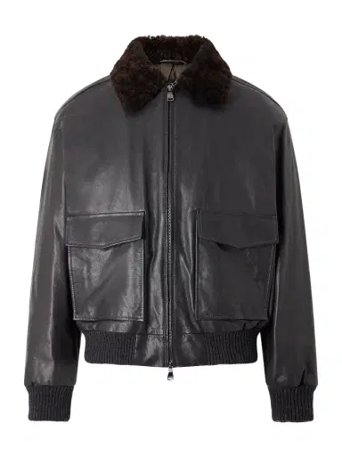 Valstar Smith Shearling-Trimmed Full-Grain Leather Jacket - Men | Thumbnail 1 Valstar Smith Shearling-Trimmed Full-Grain Leather Jacket - Men | Thumbnail 1