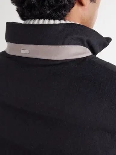 HERNO Quilted Silk and Cashmere-Blend Gilet - Men | Thumbnail 6 HERNO Quilted Silk and Cashmere-Blend Gilet - Men | Thumbnail 6