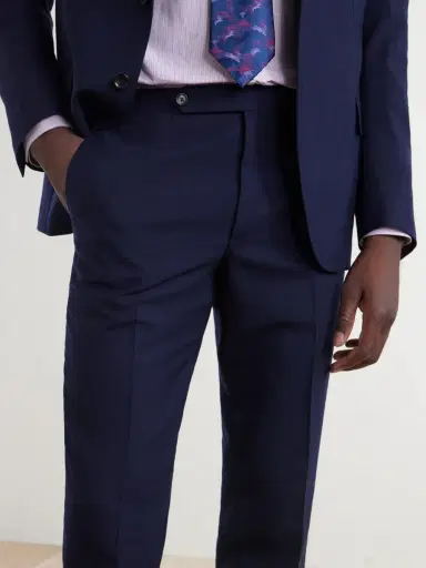 De Petrillo Tapered Virgin Wool Suit Trousers - Men | Thumbnail 5 De Petrillo Tapered Virgin Wool Suit Trousers - Men | Thumbnail 5