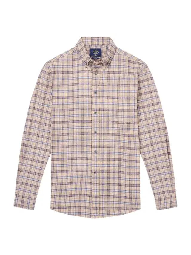 Portuguese Flannel Cedar Checked Cotton-Flannel Shirt - Men