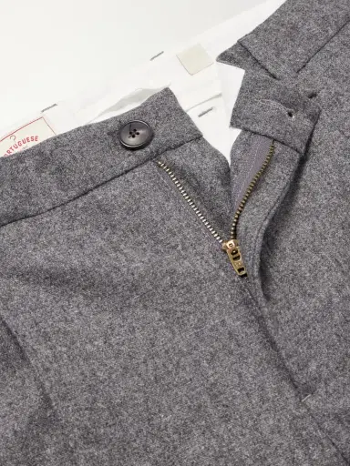 Portuguese Flannel Terroir Straight-Leg Pleated Wool-Twill Trousers - Men | Thumbnail 6 Portuguese Flannel Terroir Straight-Leg Pleated Wool-Twill Trousers - Men | Thumbnail 6