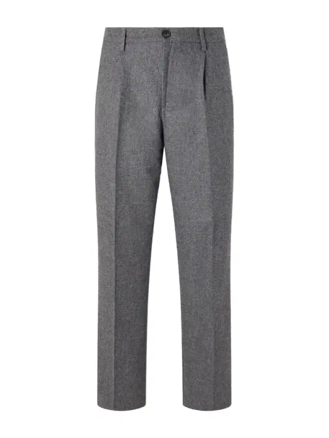 Portuguese Flannel Terroir Straight-Leg Pleated Wool-Twill Trousers - Men