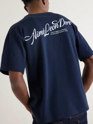 Aimé Leon Dore Logo-Printed Cotton-Jersey T-Shirt - Men | Thumbnail 5 Aimé Leon Dore Logo-Printed Cotton-Jersey T-Shirt - Men | Thumbnail 5