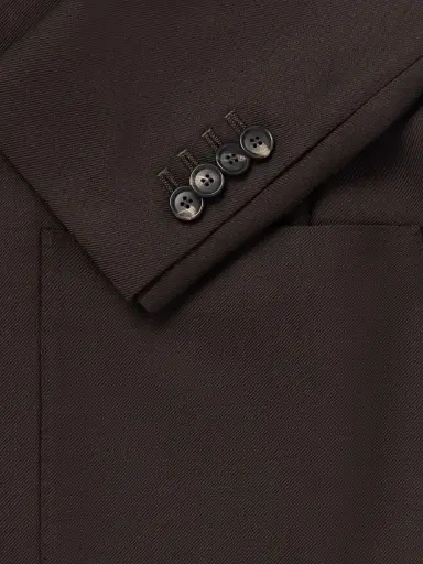 De Petrillo Posillipo Virgin Wool-Twill Suit Jacket - Men | Thumbnail 6 De Petrillo Posillipo Virgin Wool-Twill Suit Jacket - Men | Thumbnail 6