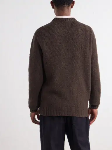 De Bonne Facture Ribbed Wool Sweater - Men | Thumbnail 4