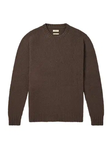 De Bonne Facture Ribbed Wool Sweater - Men | Thumbnail 1