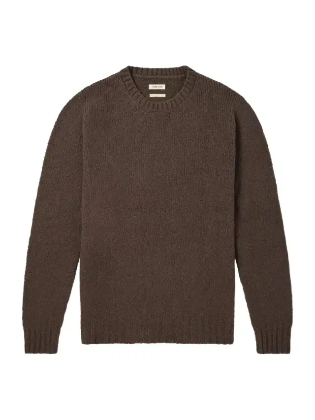 De Bonne Facture Ribbed Wool Sweater - Men