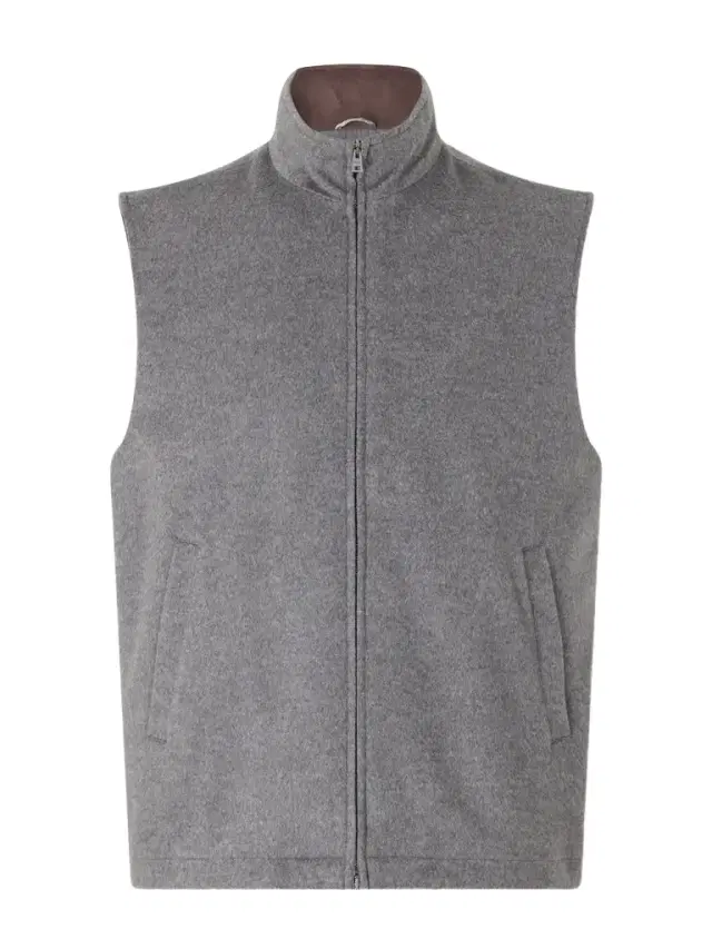 HERNO Wool and Cashmere-Blend Vest - Men