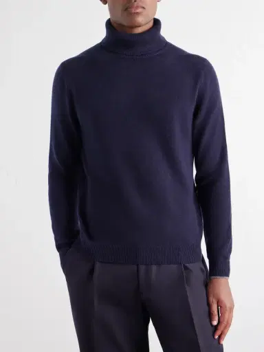 Sease Cashmere Rollneck Sweater - Men | Thumbnail 3