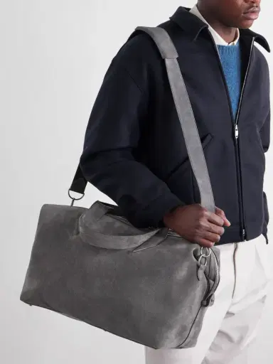 Métier Nomad All Day Suede Weekend Bag - Men | Thumbnail 3 Métier Nomad All Day Suede Weekend Bag - Men | Thumbnail 3