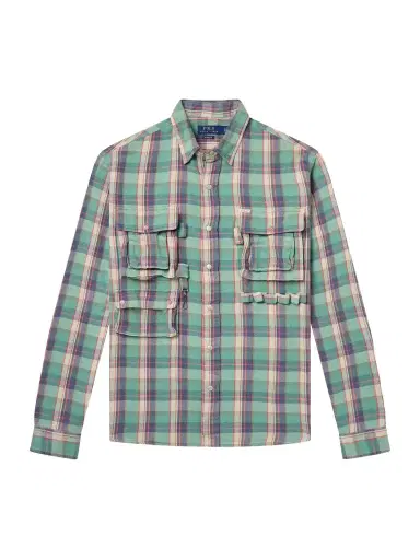 Polo Ralph Lauren Checked Cotton-Flannel Shirt - Men | Thumbnail 1 Polo Ralph Lauren Checked Cotton-Flannel Shirt - Men | Thumbnail 1