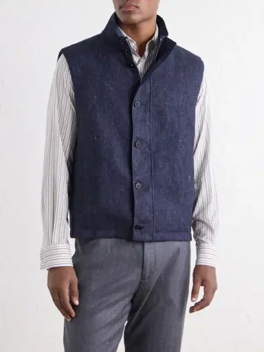 dunhill Reversible Gilet - Men | Thumbnail 3 dunhill Reversible Gilet - Men | Thumbnail 3