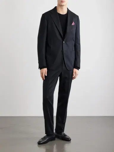 De Petrillo Posillipo Wool and Cashmere-Blend Twill Suit Jacket - Men | Thumbnail 2