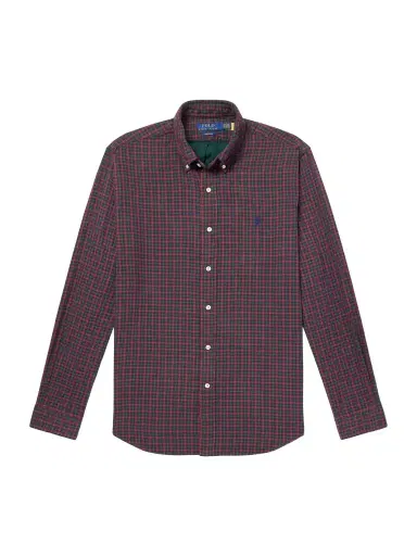 Polo Ralph Lauren Logo-Embroidered Checked Cotton Shirt - Men | Thumbnail 1 Polo Ralph Lauren Logo-Embroidered Checked Cotton Shirt - Men | Thumbnail 1