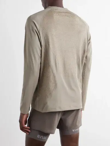 Satisfy Logo-Appliquéd Ghostfleece™ Octa® Running Top - Men | Thumbnail 4 Satisfy Logo-Appliquéd Ghostfleece™ Octa® Running Top - Men | Thumbnail 4