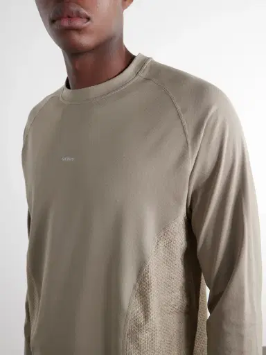 Satisfy Logo-Appliquéd Ghostfleece™ Octa® Running Top - Men | Thumbnail 5 Satisfy Logo-Appliquéd Ghostfleece™ Octa® Running Top - Men | Thumbnail 5