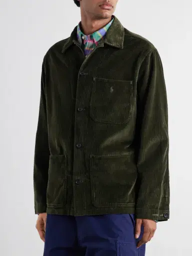 Polo Ralph Lauren Logo-Embroidered Cotton-Corduroy Shirt - Men | Thumbnail 3 Polo Ralph Lauren Logo-Embroidered Cotton-Corduroy Shirt - Men | Thumbnail 3