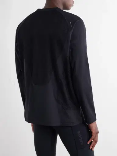 Satisfy Logo-Appliquéd Ghostfleece™ Octa® Running Top - Men | Thumbnail 4 Satisfy Logo-Appliquéd Ghostfleece™ Octa® Running Top - Men | Thumbnail 4