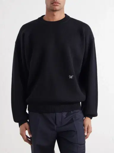 Willy Chavarria Embroidered Wool Sweater - Men | Thumbnail 3 Willy Chavarria Embroidered Wool Sweater - Men | Thumbnail 3