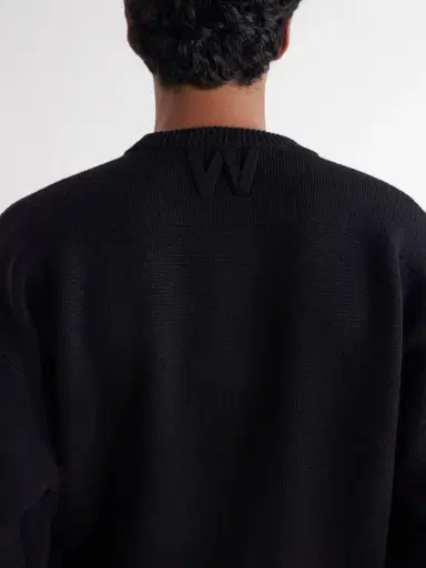 Willy Chavarria Embroidered Wool Sweater - Men | Thumbnail 6 Willy Chavarria Embroidered Wool Sweater - Men | Thumbnail 6