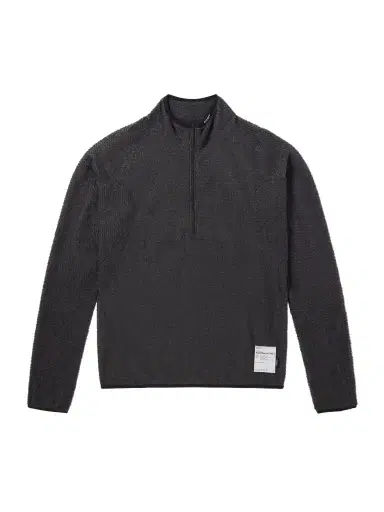Satisfy Logo-Print FuzzFleece™ Half‑Zip Running Top - Men | Thumbnail 1