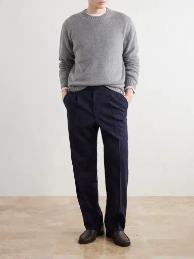 Saman Amel Cashmere Sweater - Men | Thumbnail 2 Saman Amel Cashmere Sweater - Men | Thumbnail 2