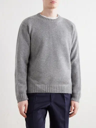 Saman Amel Cashmere Sweater - Men | Thumbnail 3 Saman Amel Cashmere Sweater - Men | Thumbnail 3