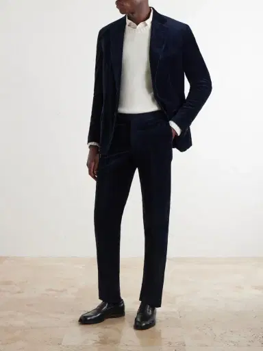 De Petrillo Riviera Cotton-Blend Corduroy Blazer - Men | Thumbnail 2