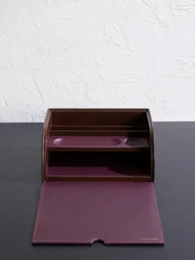 Ralph Lauren Home Brennan Leather and Teak Writer's Box - Men | Thumbnail 3 Ralph Lauren Home Brennan Leather and Teak Writer's Box - Men | Thumbnail 3