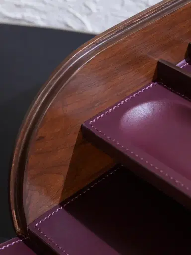 Ralph Lauren Home Brennan Leather and Teak Writer's Box - Men | Thumbnail 4 Ralph Lauren Home Brennan Leather and Teak Writer's Box - Men | Thumbnail 4