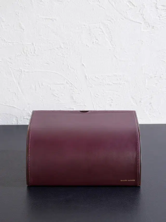 Ralph Lauren Home Brennan Leather and Teak Writer's Box - Men