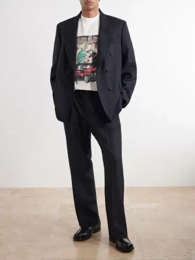 Willy Chavarria Ciudame Madresita Printed Distressed Cotton-Jersey T-Shirt - Men | Thumbnail 2 Willy Chavarria Ciudame Madresita Printed Distressed Cotton-Jersey T-Shirt - Men | Thumbnail 2