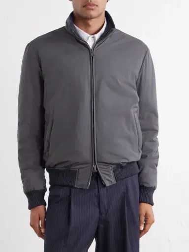 Thom Sweeney Nylon Bomber Jacket - Men | Thumbnail 3