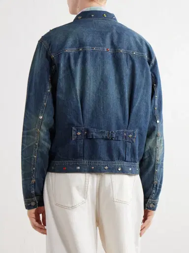 RRL Embellished Denim Jacket - Men | Thumbnail 4 RRL Embellished Denim Jacket - Men | Thumbnail 4