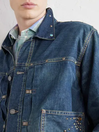 RRL Embellished Denim Jacket - Men | Thumbnail 5 RRL Embellished Denim Jacket - Men | Thumbnail 5