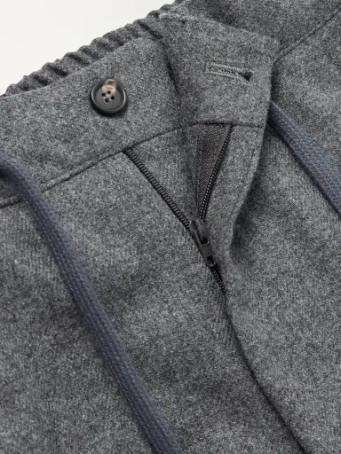 De Petrillo Straight-Leg Wool and Cashmere-Blend Drawstring Suit Trousers - Men | Thumbnail 6 De Petrillo Straight-Leg Wool and Cashmere-Blend Drawstring Suit Trousers - Men | Thumbnail 6