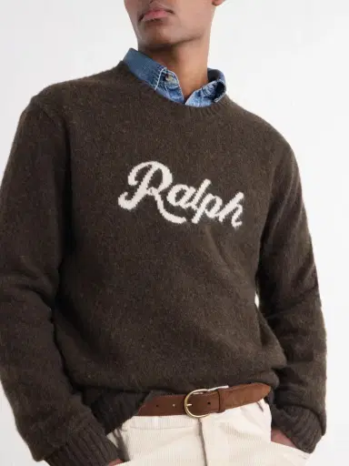 Polo Ralph Lauren Logo-Intarsia Wool and Cashmere-Blend Sweater - Men | Thumbnail 5 Polo Ralph Lauren Logo-Intarsia Wool and Cashmere-Blend Sweater - Men | Thumbnail 5