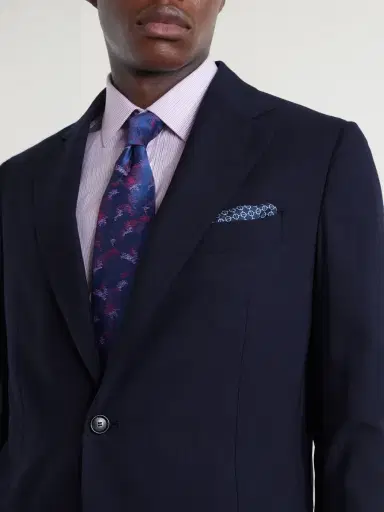 De Petrillo Virgin Wool Suit Jacket - Men | Thumbnail 5 De Petrillo Virgin Wool Suit Jacket - Men | Thumbnail 5