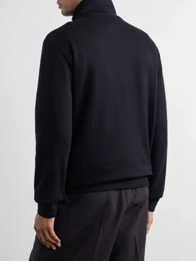 Polo Ralph Lauren Logo-Embroidered Cotton-Blend Half-Zip Sweatshirt - Men | Thumbnail 4 Polo Ralph Lauren Logo-Embroidered Cotton-Blend Half-Zip Sweatshirt - Men | Thumbnail 4